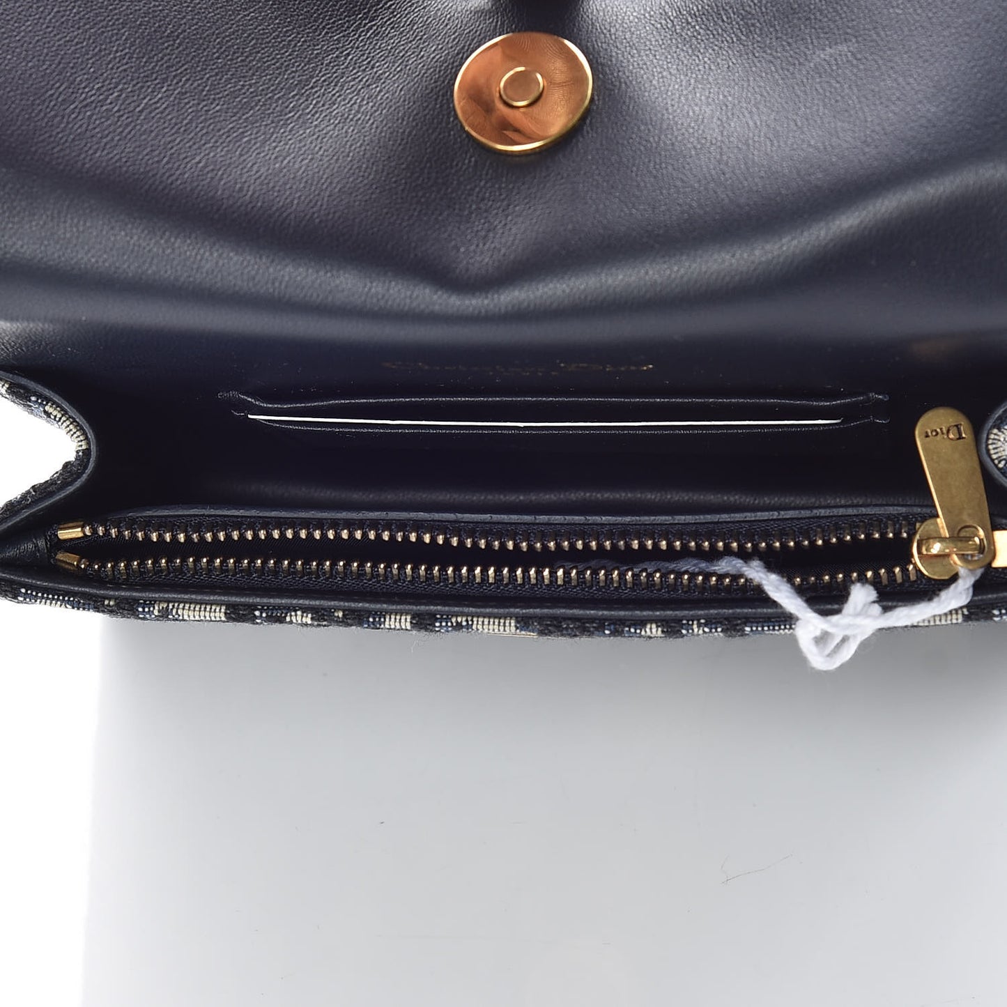 Oblique Saddle Belt Bag Blue