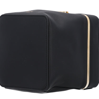 Celine Supple Calfskin Cube Frame Bag Black 10 of 10