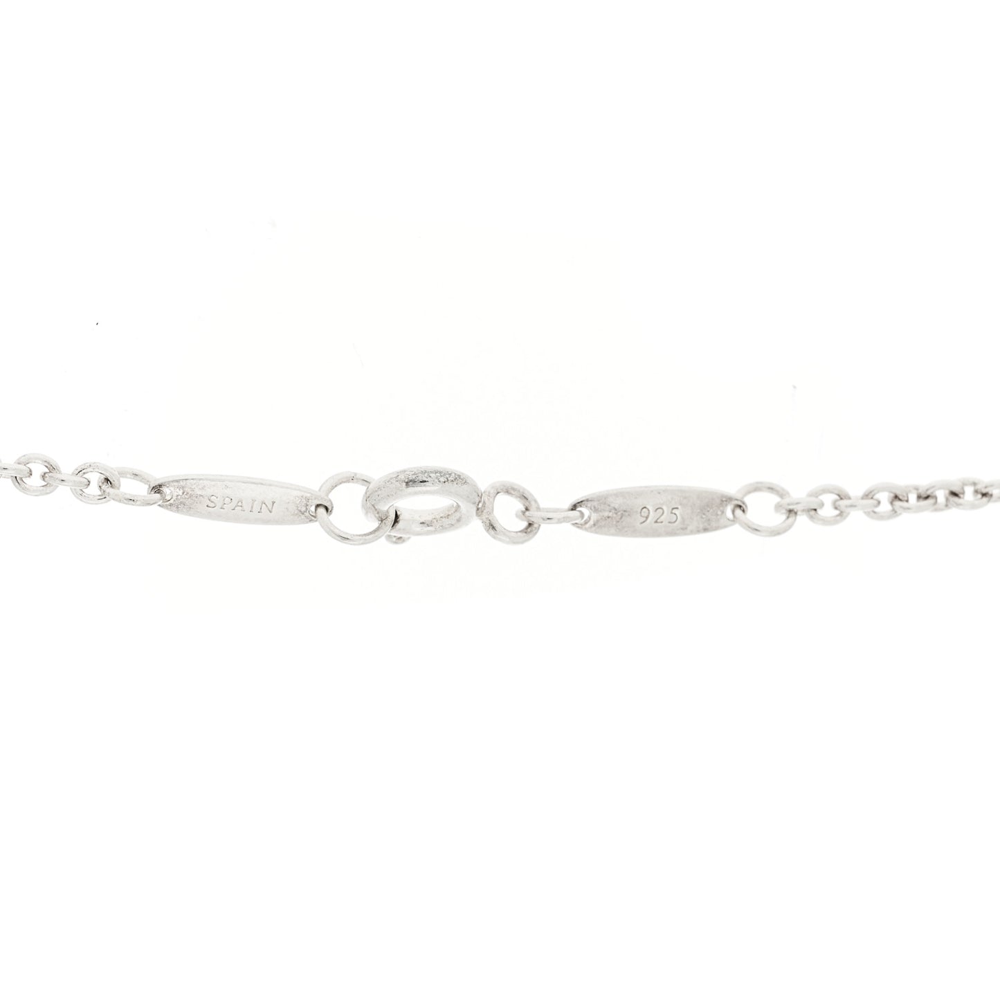 Sterling Silver Cultured Pearl 7.5-8mm Elsa Peretti Open Heart Lariat Necklace