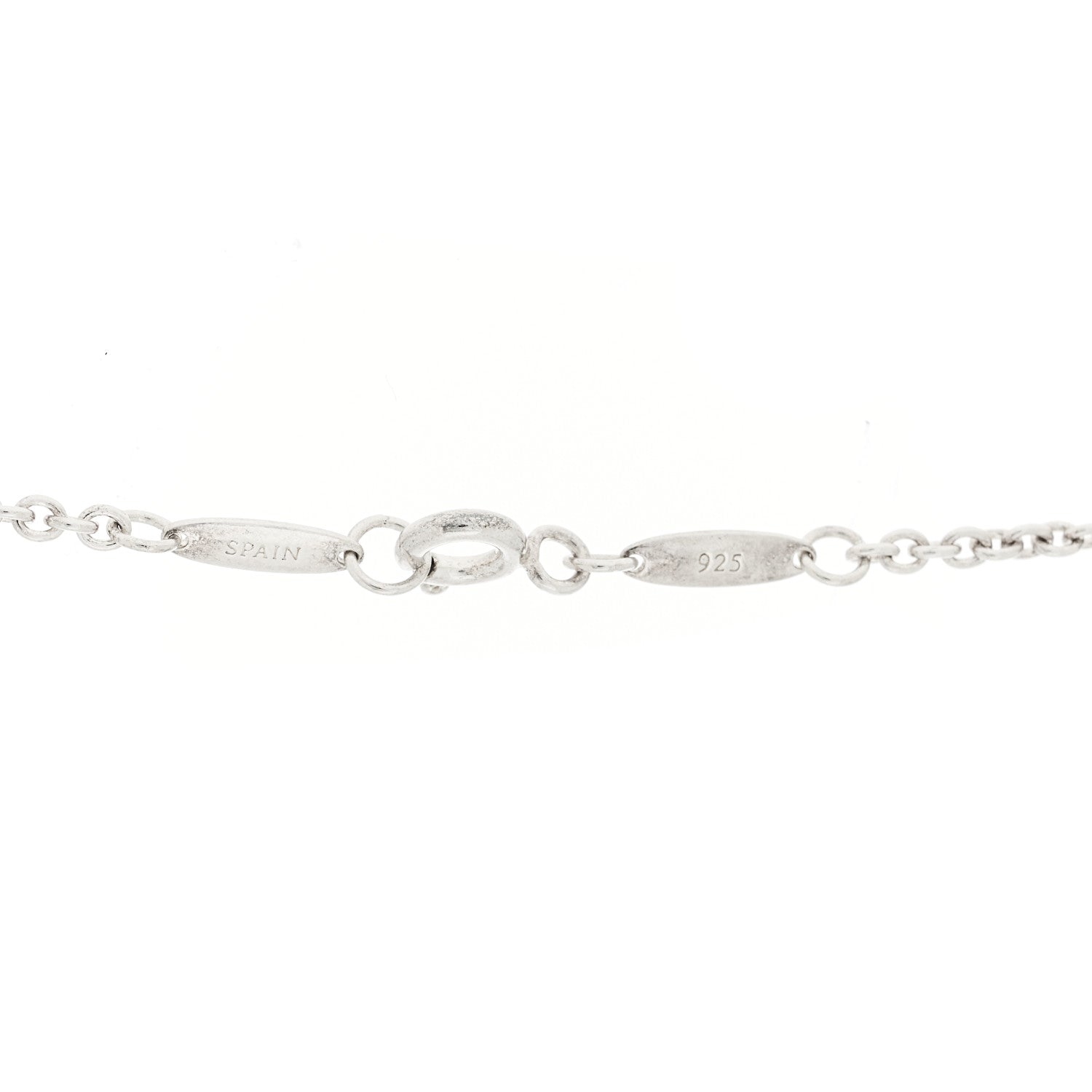 Tiffany Sterling Silver Cultured Pearl 7.5-8mm Elsa Peretti Open Heart Lariat Necklace 4 of 6