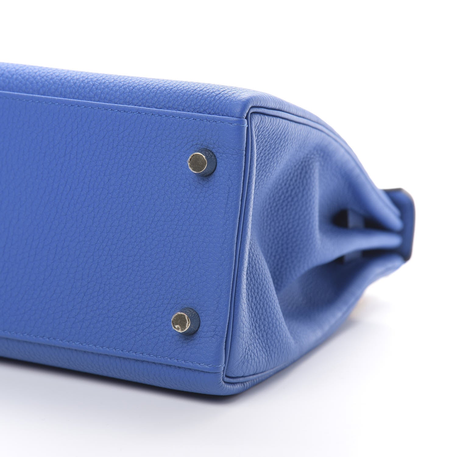 Hermes Togo Kelly Retourne 28 Bleu Zellige 10 of 11