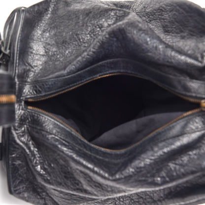 Balenciaga Agneau Classic Hardware Zip Traveler Backpack Black 7 of 9