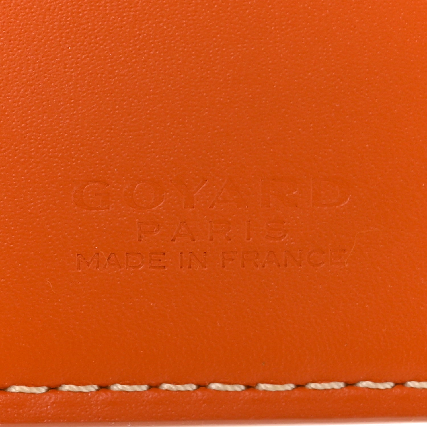 Goyard Goyardine Saint Pierre Card Holder Orange 7 of 10