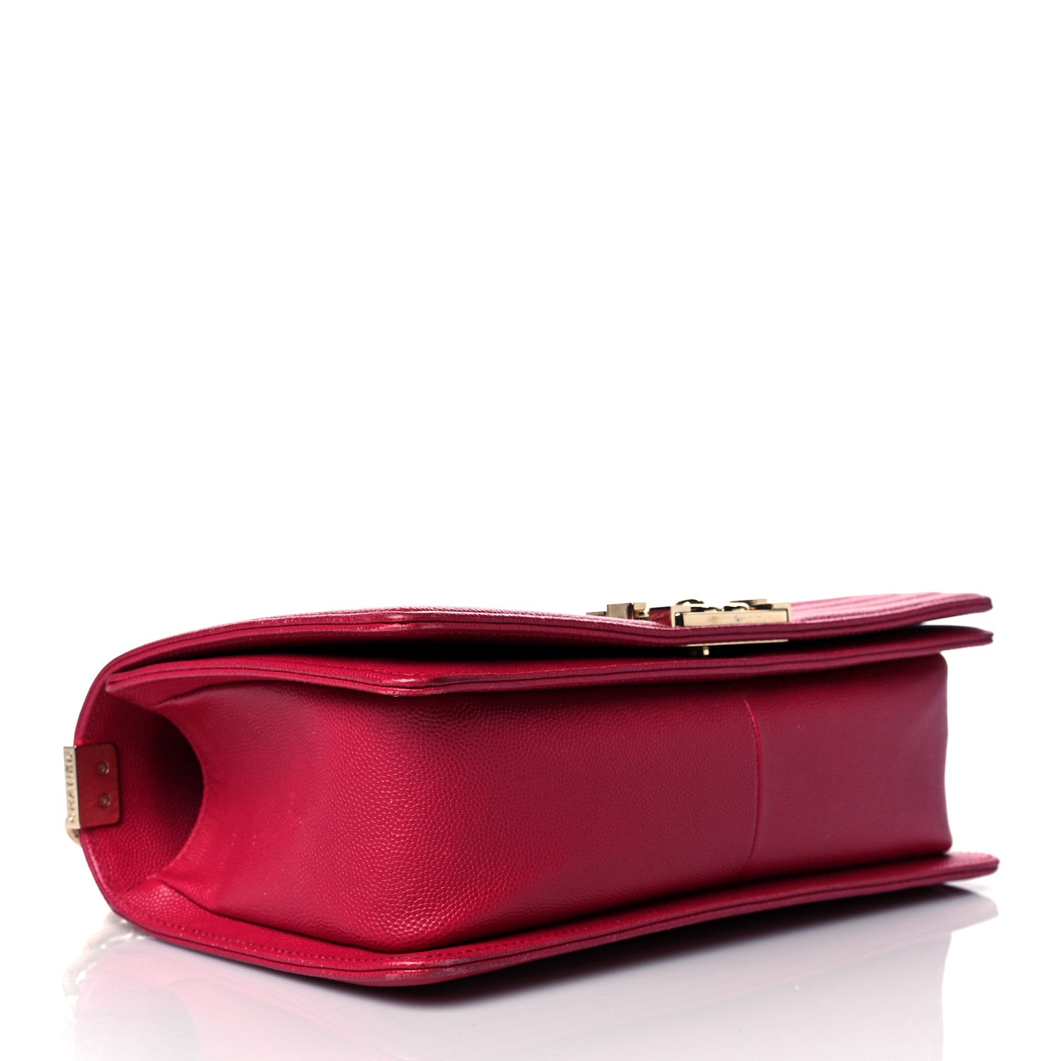 Chanel Caviar Quilted Medium Boy Flap Fuchsia 3 of 14