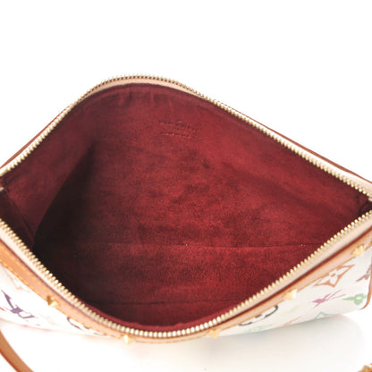 Louis Vuitton Monogram Multicolor Pochette Accessories White 5 of 7