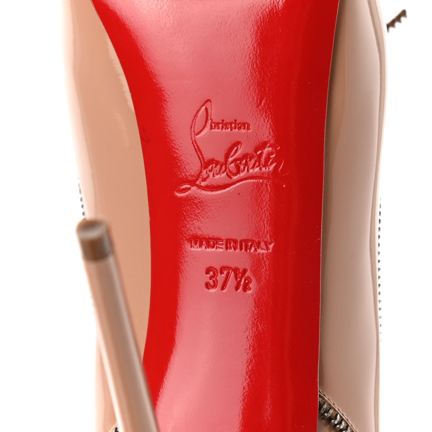 Patent Colbina 120 Pumps 37.5 Nude Silver