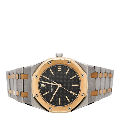 Audemars Piguet Stainless Steel 18K Yellow Gold 36mm Royal Oak Quartz Watch Grey 14790SA 2 of 4