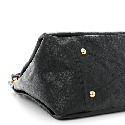 Louis Vuitton LOUIS VUITTON Empreinte Artsy MM Black 9 of 10