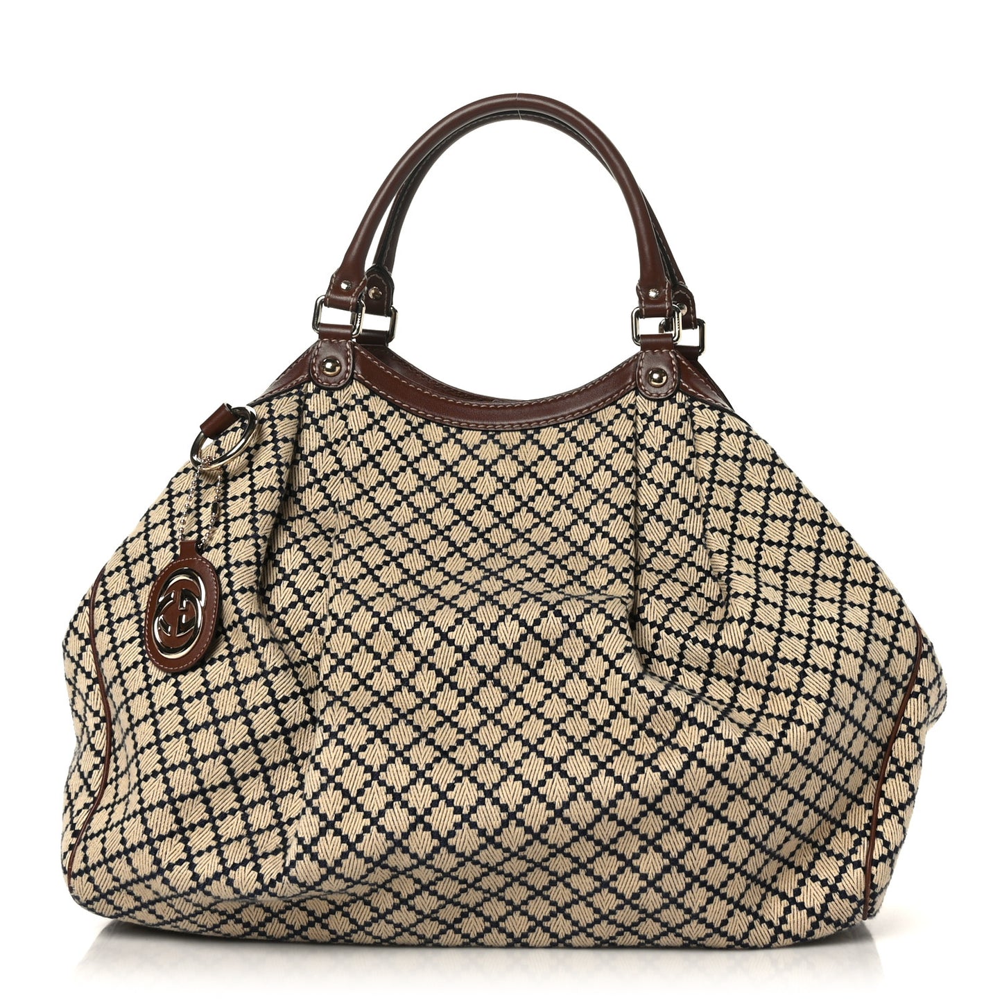 Diamante Large Sukey Tote Brown