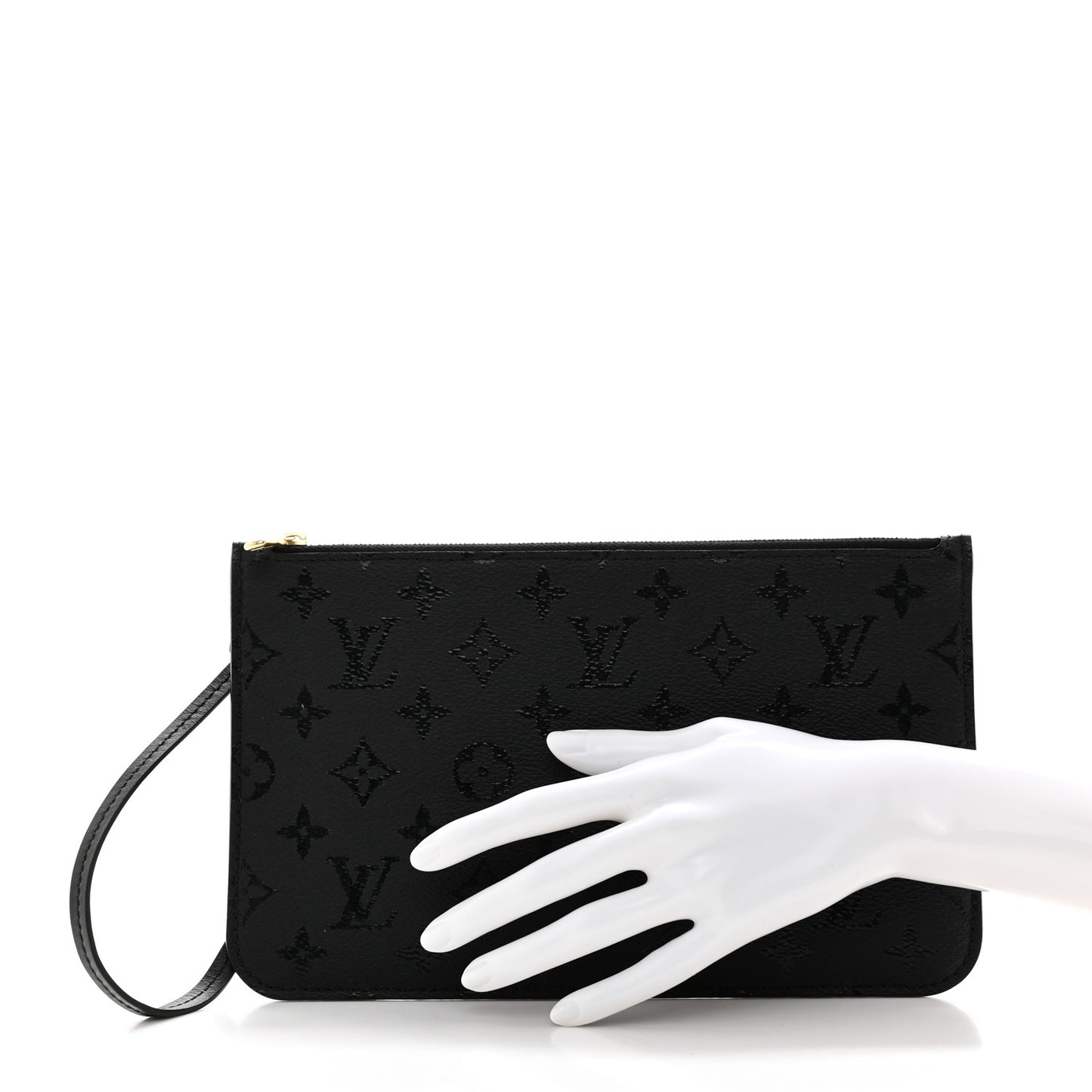 X UF Monogram Neverfull MM GM Pochette Black