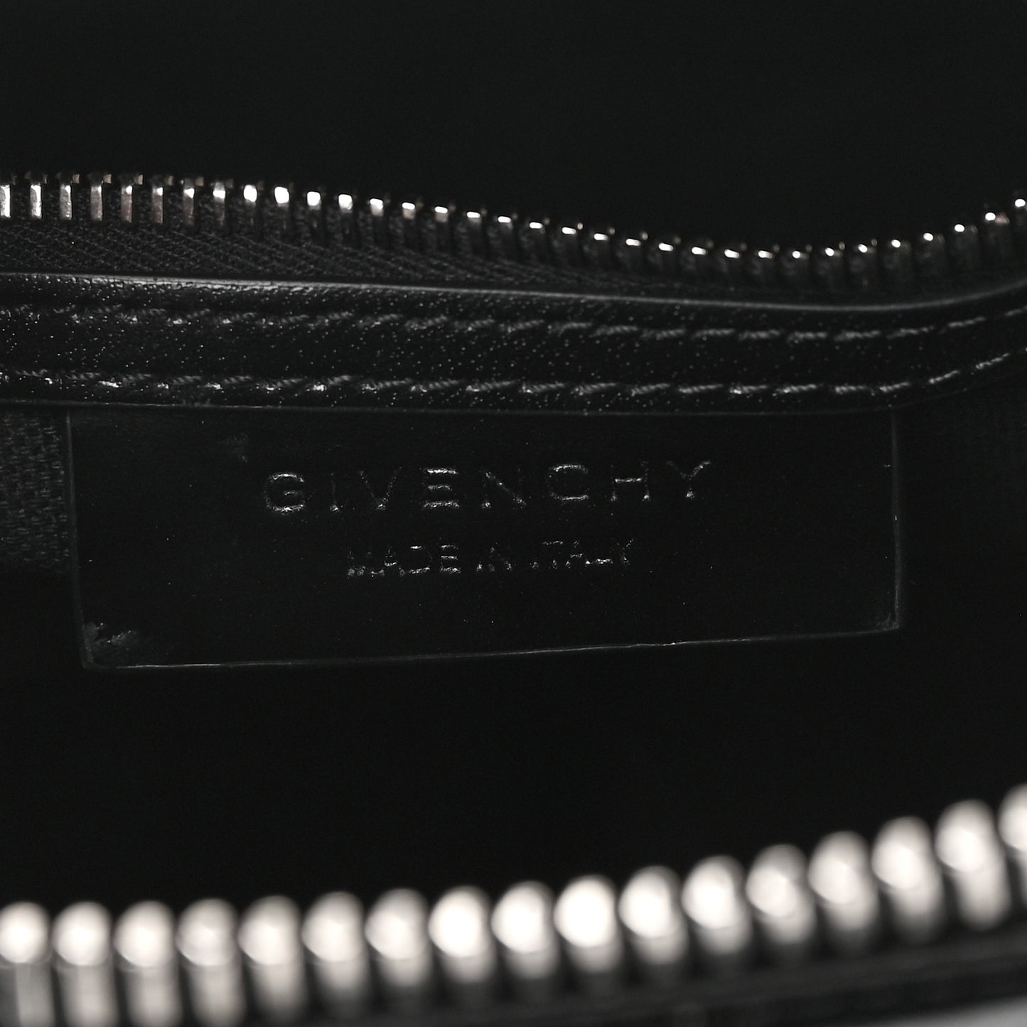 Shiny Lord Calfskin Mini Antigona Black