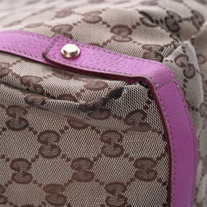 Gucci Monogram Medium Abbey Shoulder Bag Pink 10 of 13