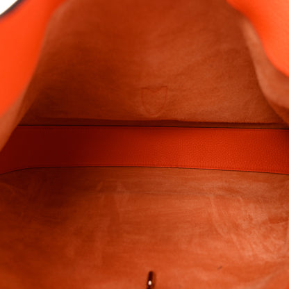 Gucci Soft Grained Calfskin Large Jackie Hobo Orange 6 of 12