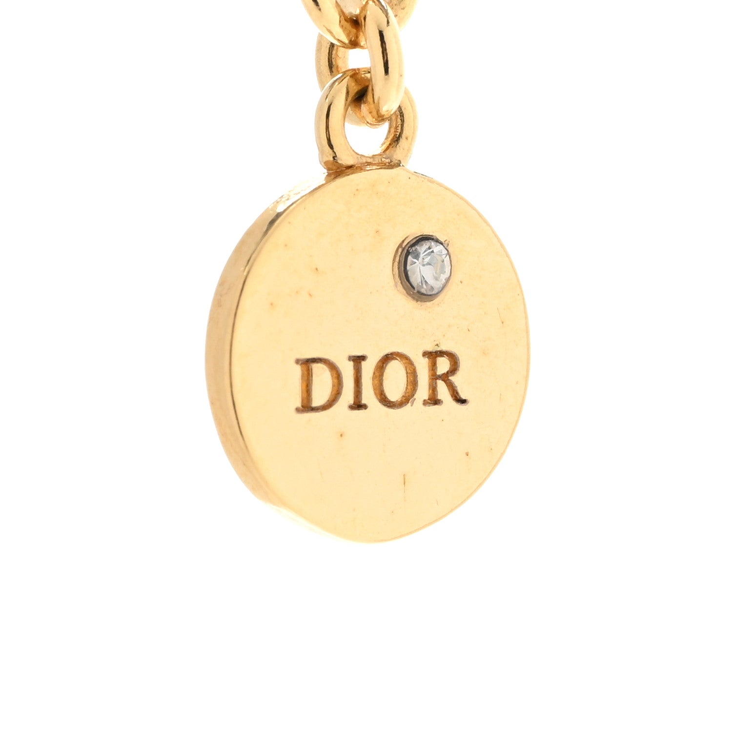 Christian Dior Crystal Dio(r)evolution Necklace Gold 6 of 7