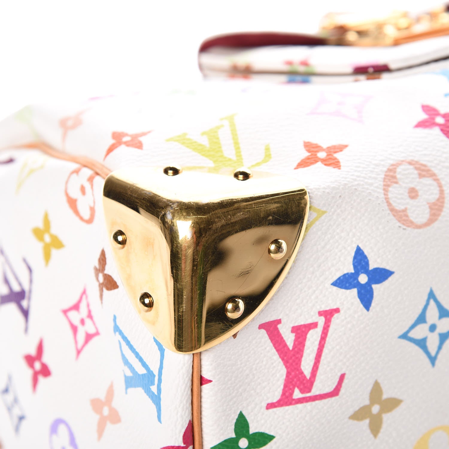 Louis Vuitton Monogram Multicolor Speedy 30 White 12 of 15