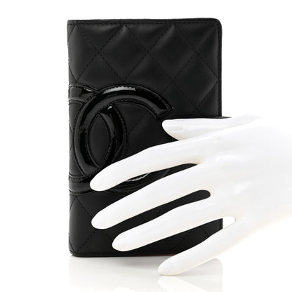 Chanel Calfskin Cambon Zipped Pocket Wallet Black 2 of 8