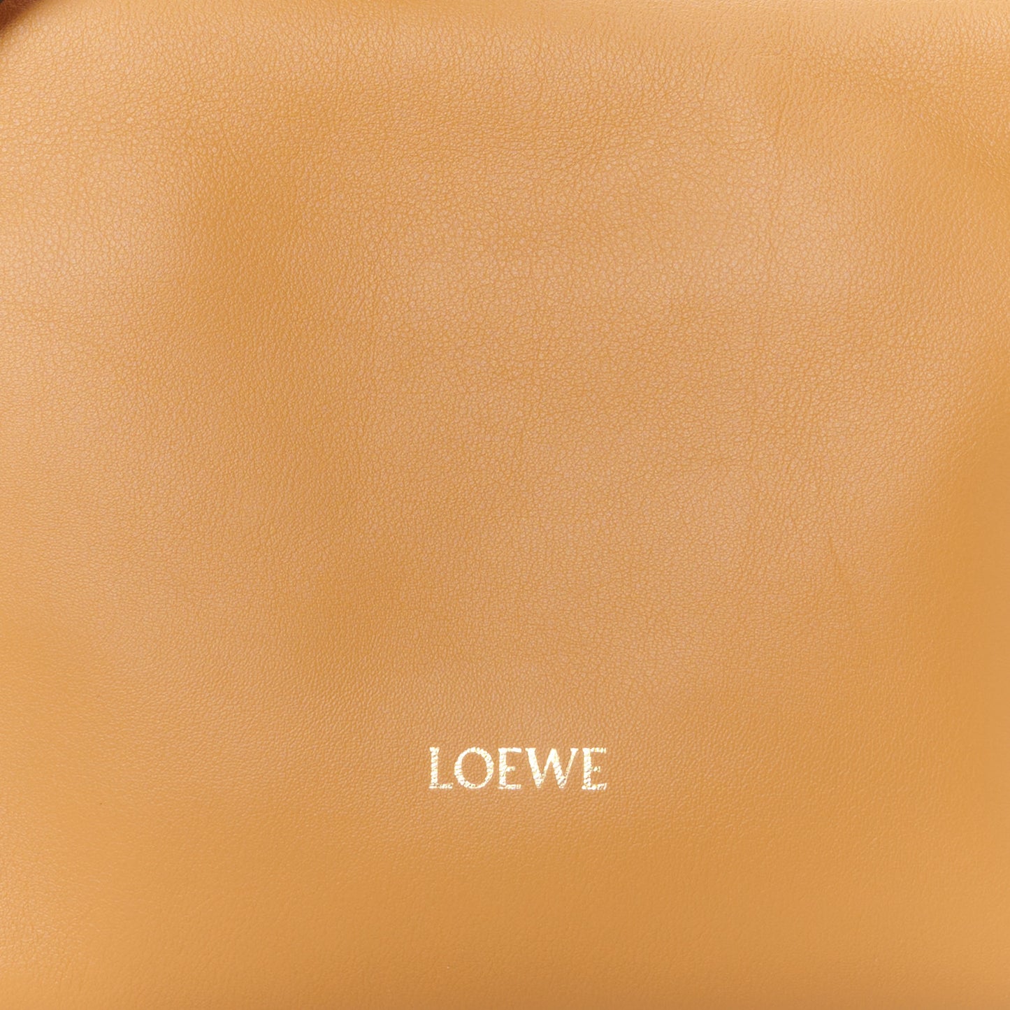 Calfskin Mini Flamenco Knot Clutch Warm Desert