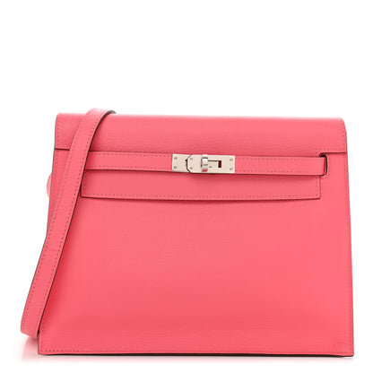 Hermes Evercolor Kelly Danse II Belt Bag Rose Azalee 1 of 10