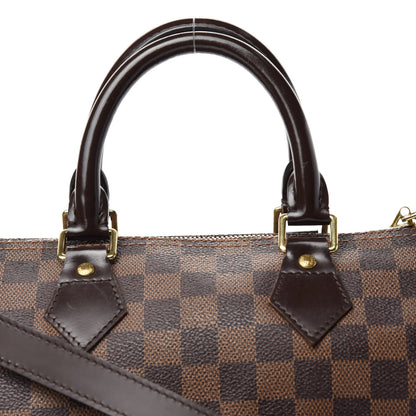 Louis Vuitton Damier Ebene Speedy Bandouliere 25 12 of 12