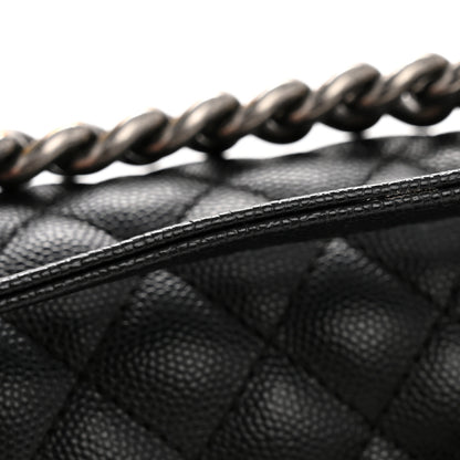Chanel Caviar Quilted Small Boy Flap Black 12 of 12