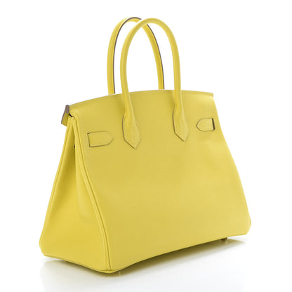 Hermes Epsom Birkin 30 Lime 2 of 10