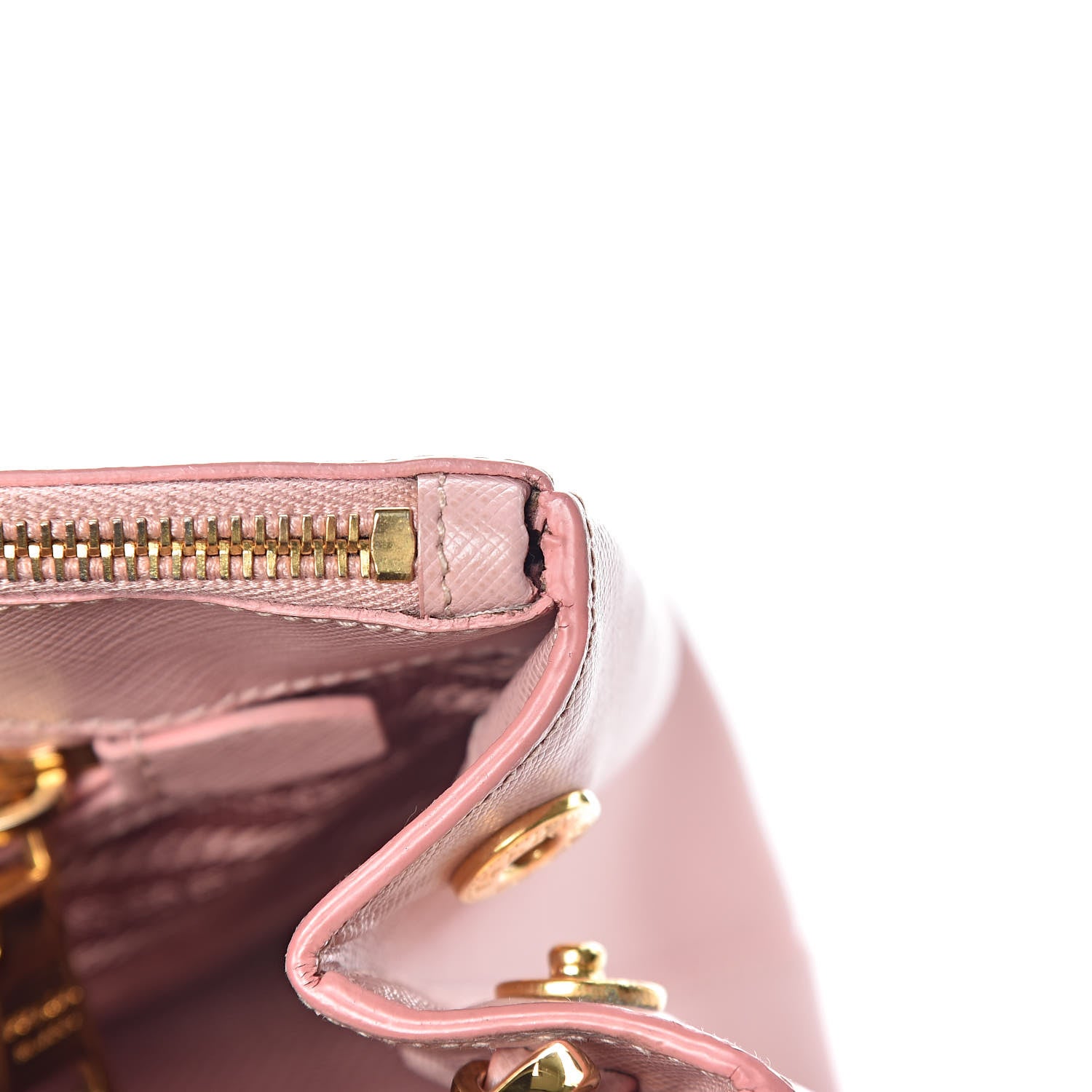 Prada Saffiano Small Galleria Double Zip Tote Orchidea 8 of 16