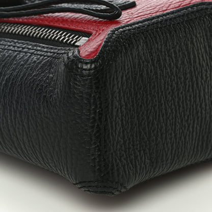 3.1 Phillip Lim Textured Calfskin Mini Pashli Satchel Crimson Black 8 of 9