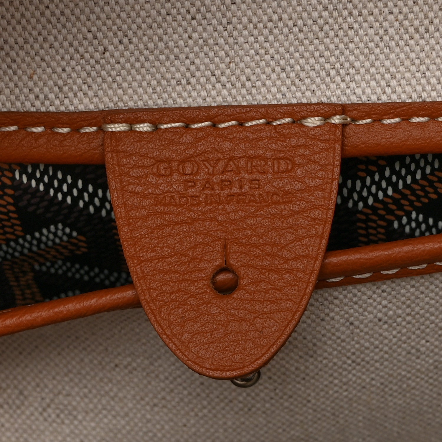 Goyard Goyardine Artois MM Black Gold 6 of 10