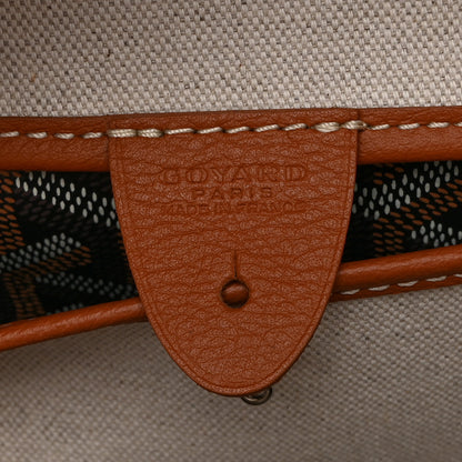Goyard Goyardine Artois MM Black Gold 6 of 10