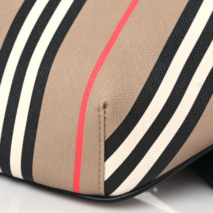 Burberry E-Canvas Icon Stripe Sonny Bum Bag Archive Beige 8 of 8
