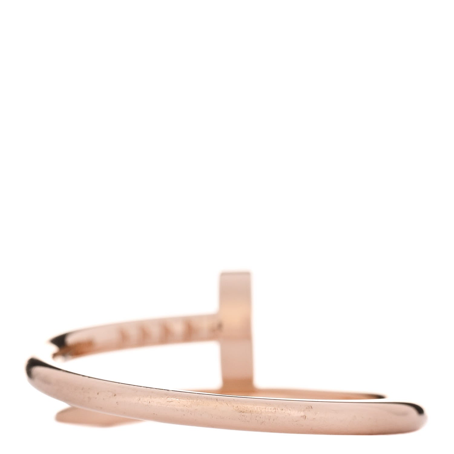 Cartier 18K Pink Gold Small Juste Un Clou Ring 50 5.25 3 of 5