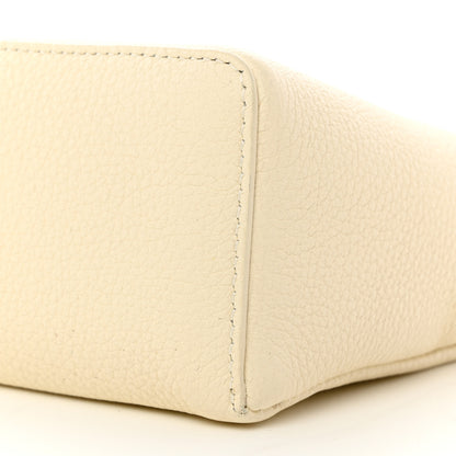 Loro Piana Grained Calfskin L19 Extra Pocket Pouch Whisper White 9 of 10