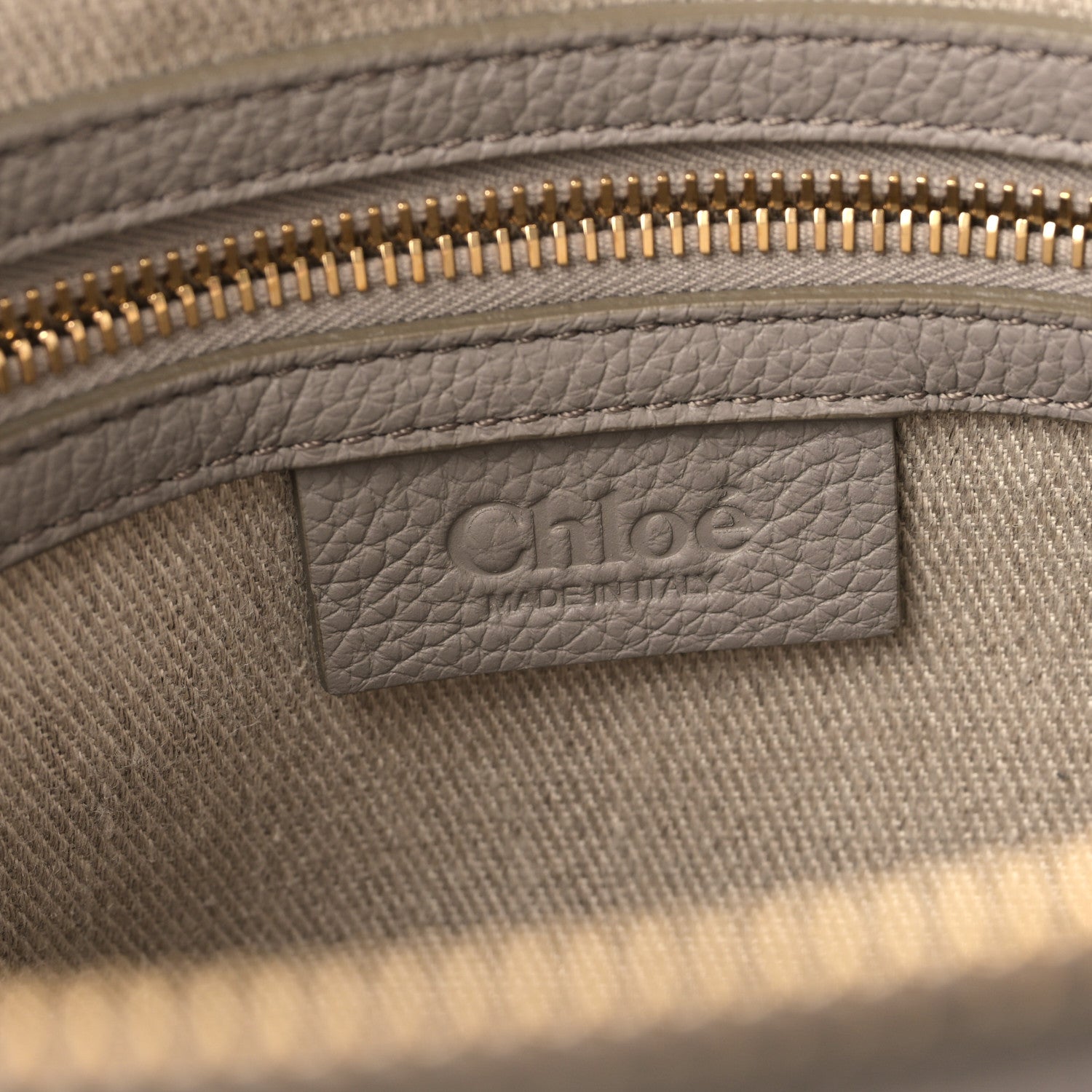 Chloe Calfskin Medium Marcie Satchel Cashmere Grey 6 of 8