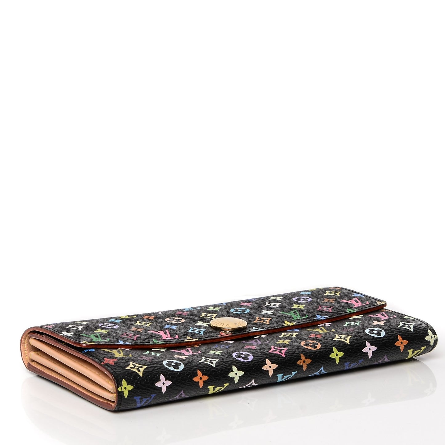 Monogram Multicolor Sarah Wallet Black