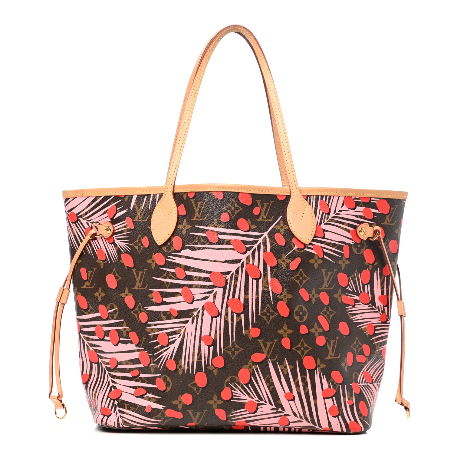 Louis Vuitton Monogram Jungle Dots Neo Neverfull MM Sugar Pink Poppy 1 of 10