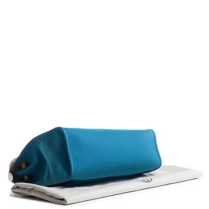 Hermes Toile Herbag Zip PM 31 Bleu Izmir 5 of 17