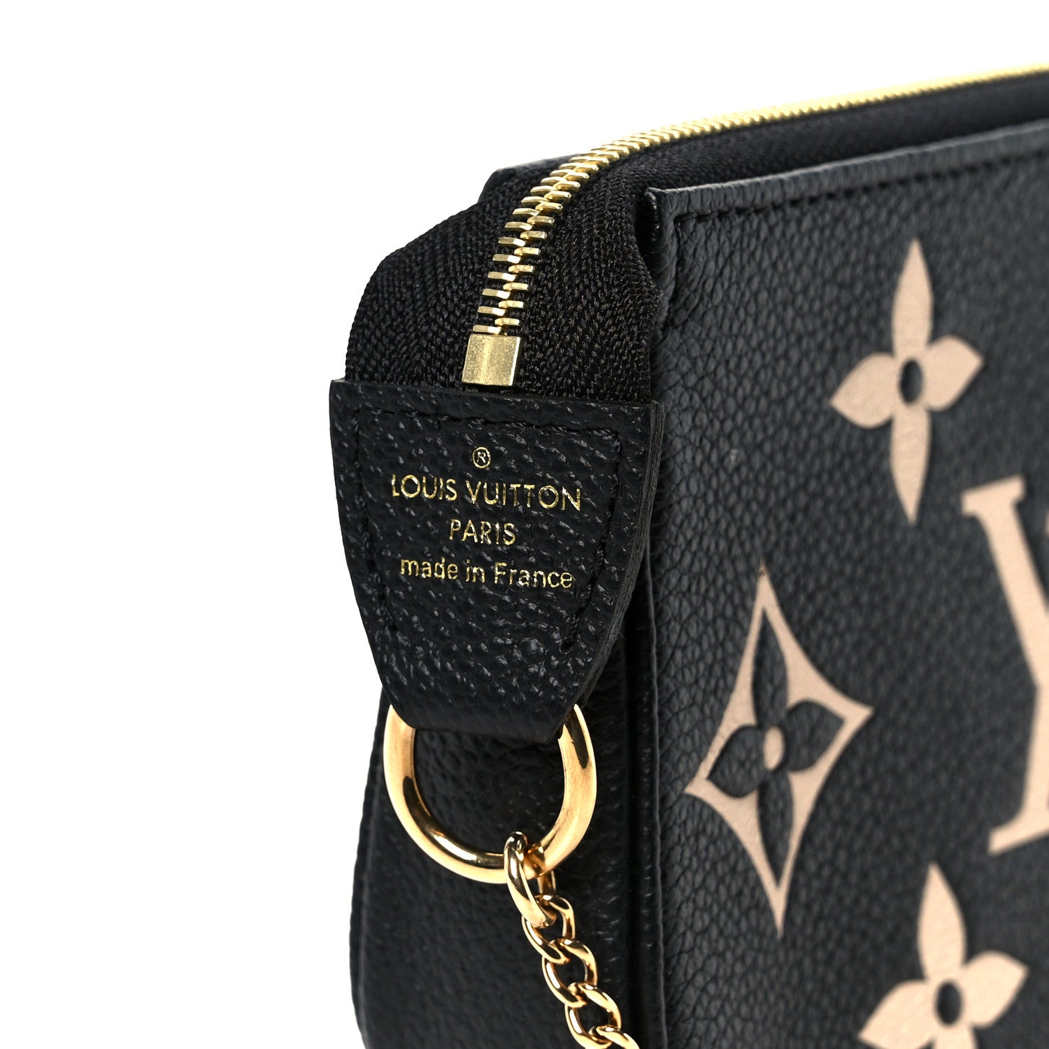 Louis Vuitton Empreinte Monogram Giant Mini Pochette Accessories Black 6 of 10