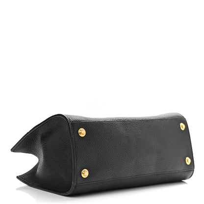 Louis Vuitton Calfskin City Steamer EW Black Gold 3 of 16