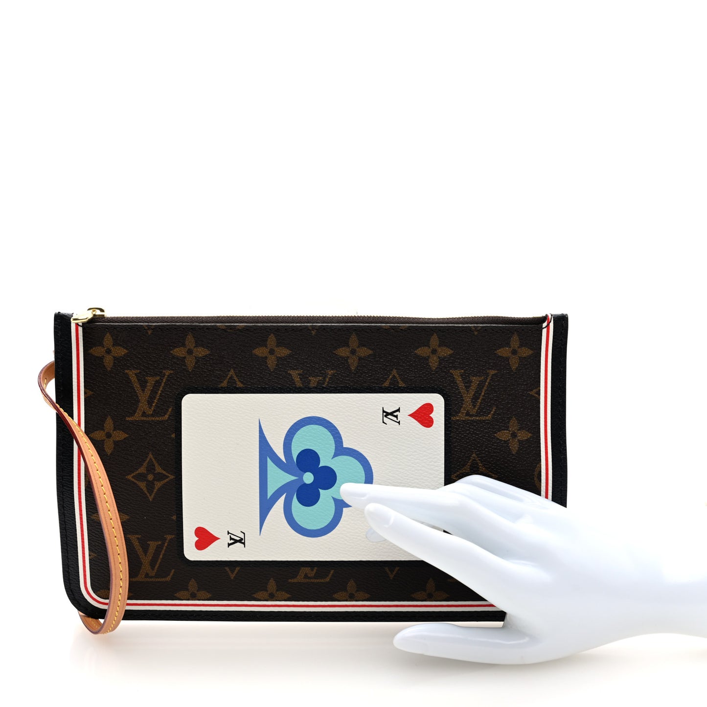 Monogram Game On Neverfull MM Pochette
