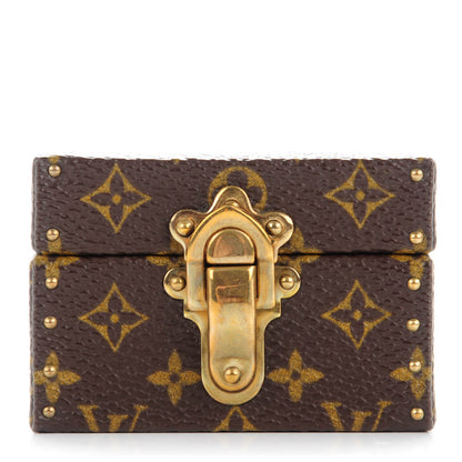 Louis Vuitton Monogram Ring Box Mini Trunk Case 1 of 7