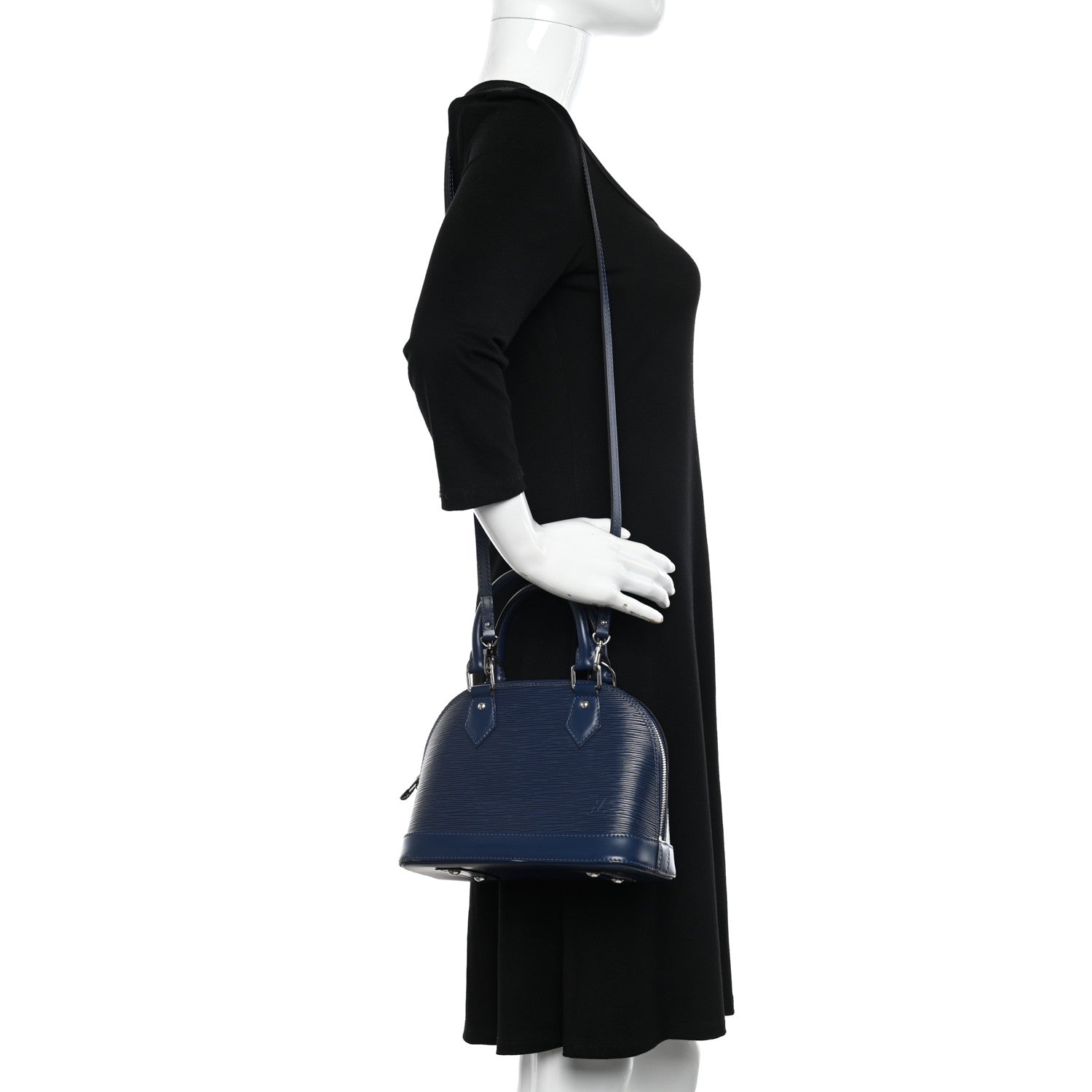 Louis Vuitton Epi Alma BB Indigo 2 of 11