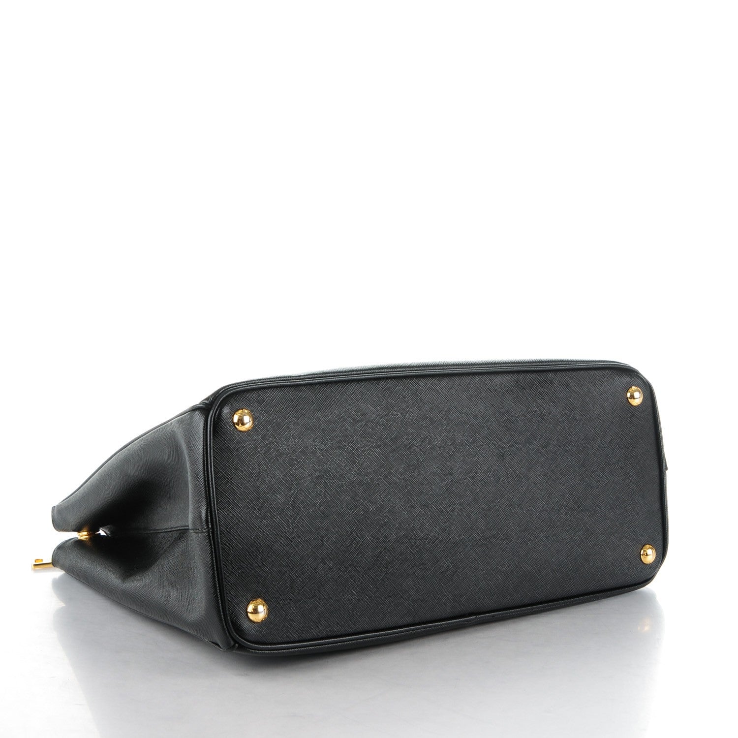 Prada Saffiano Large Galleria Double Zip Tote Black 4 of 9