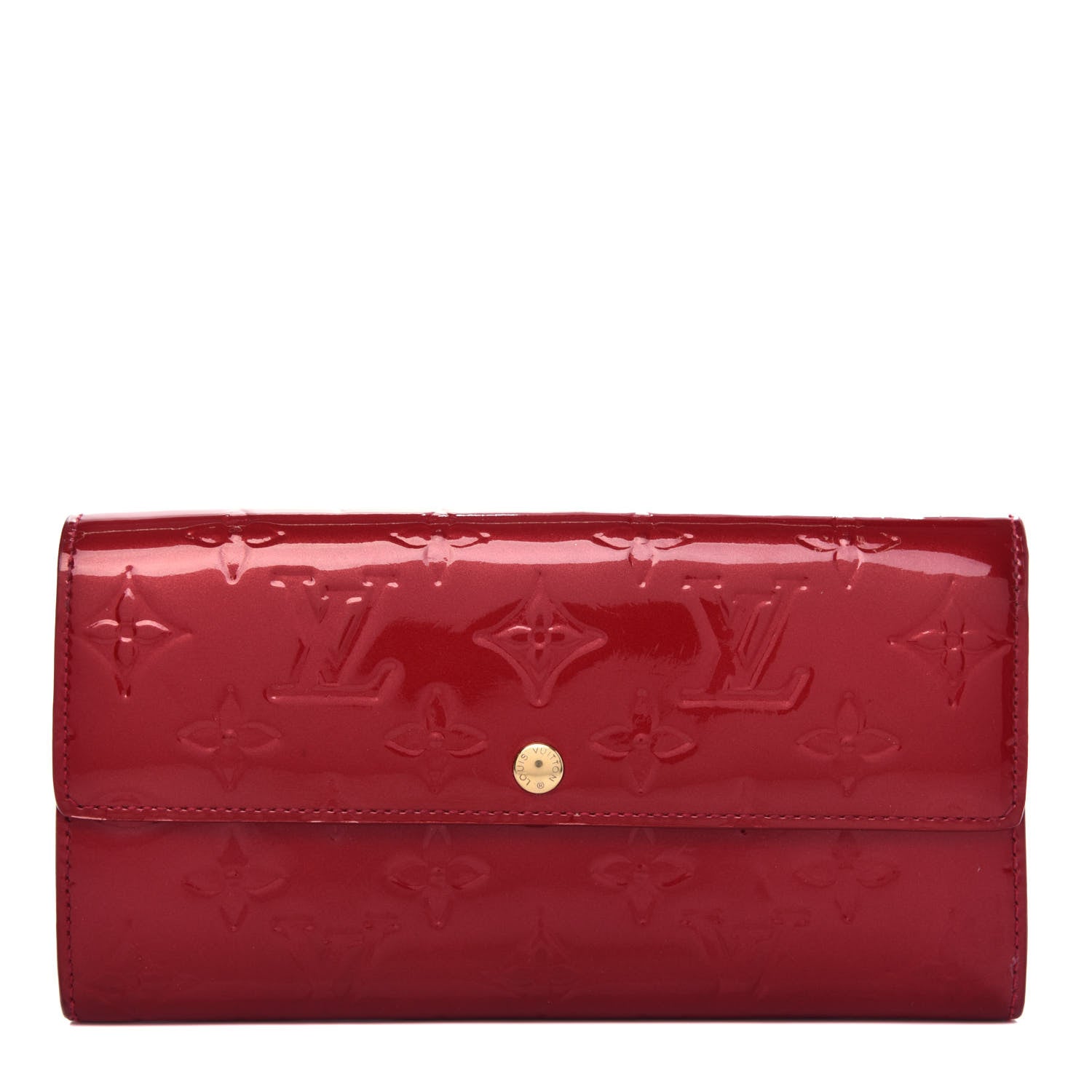 Louis Vuitton Vernis Sarah Wallet Pomme D'Amour 1 of 7