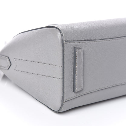 Givenchy Sugar Goatskin Mini Antigona Pearl Grey 8 of 12