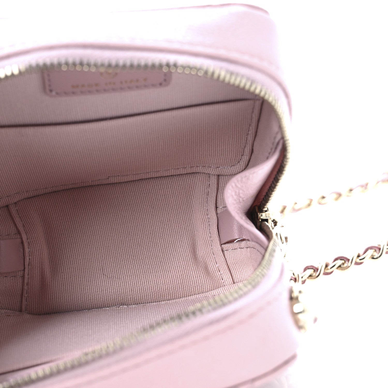 Chanel Caviar Quilted Clutch With Chain Light Pink 5 of 13