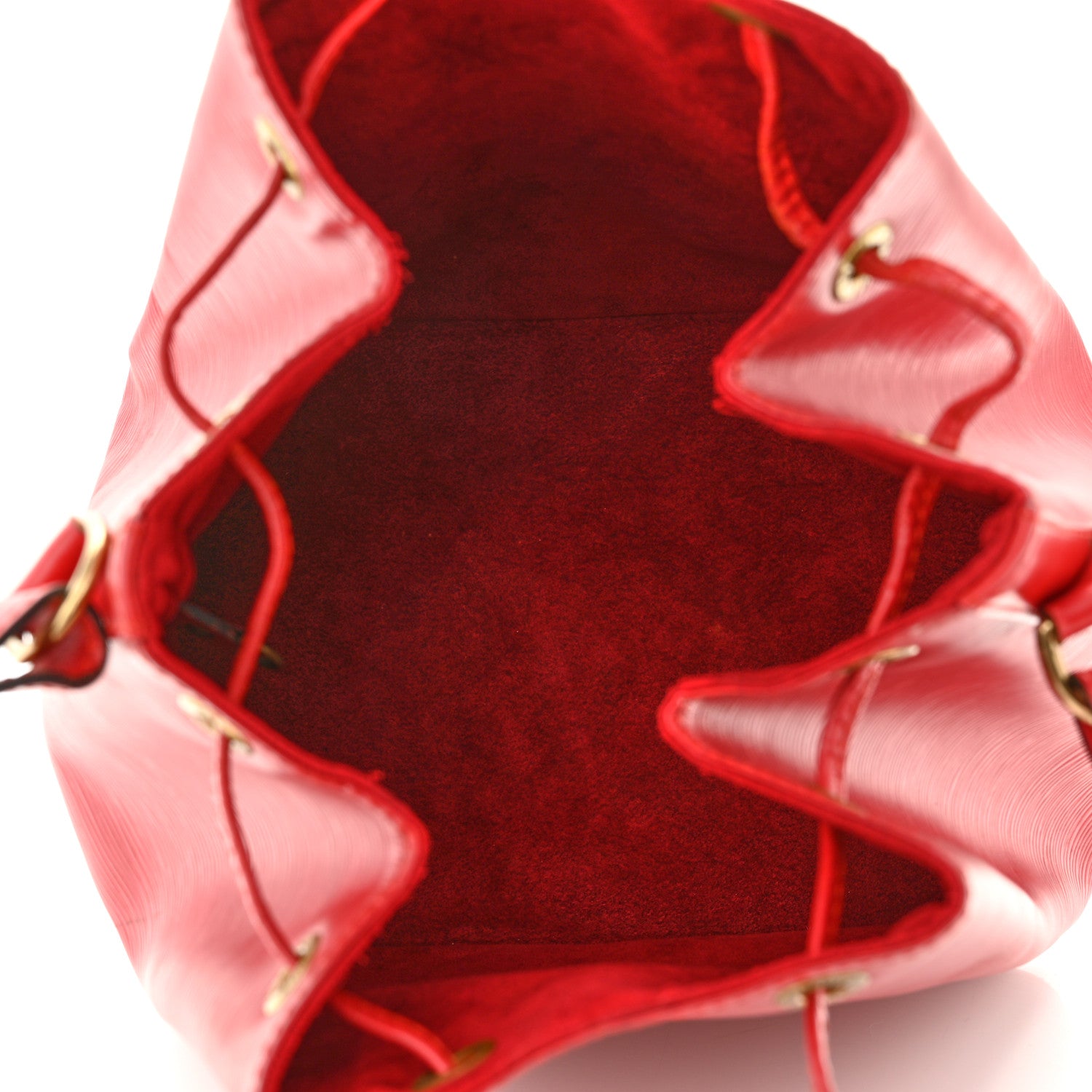 Louis Vuitton Epi Petit Noe Castillan Red 5 of 13