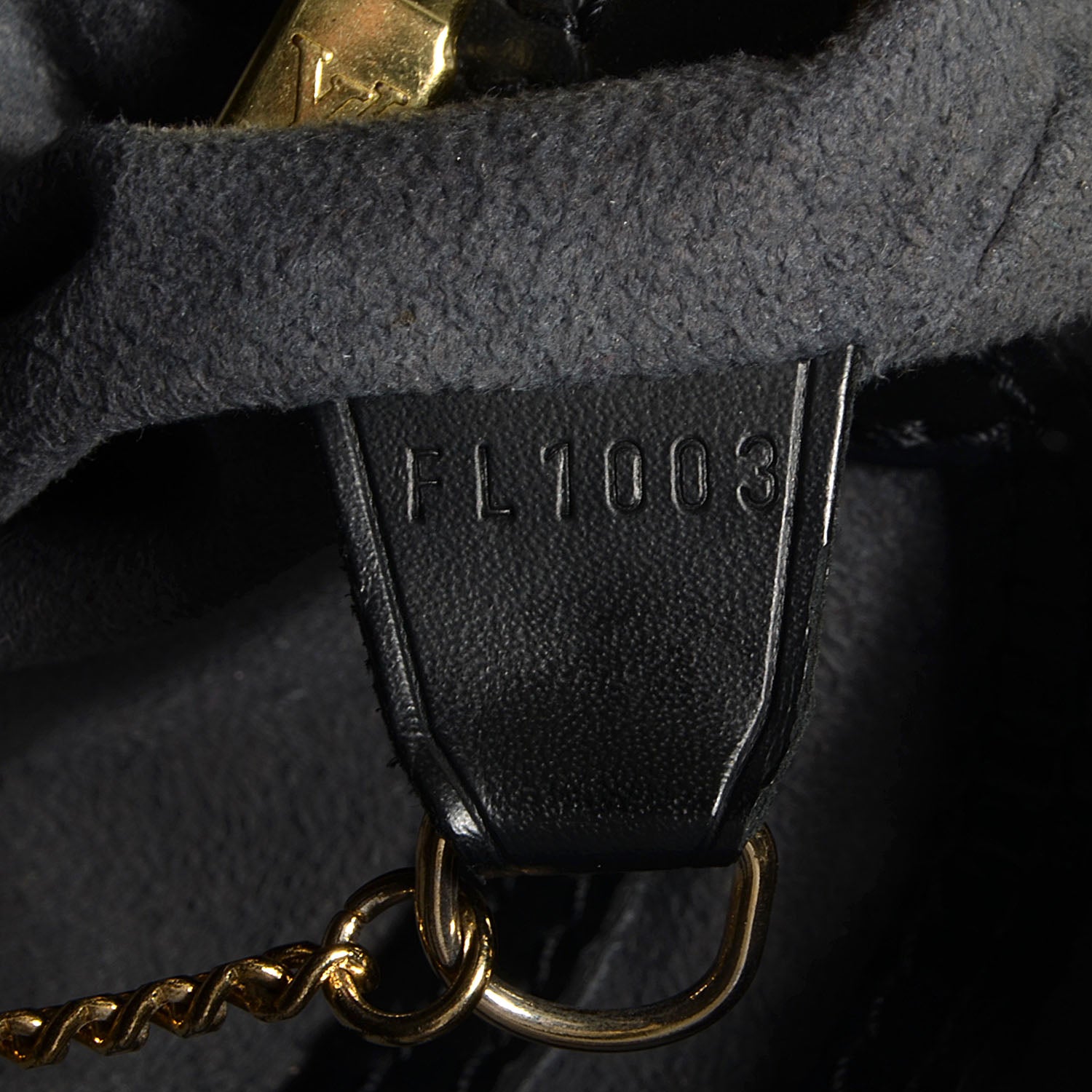 Louis Vuitton Epi Petit Bucket 23 Black 8 of 8