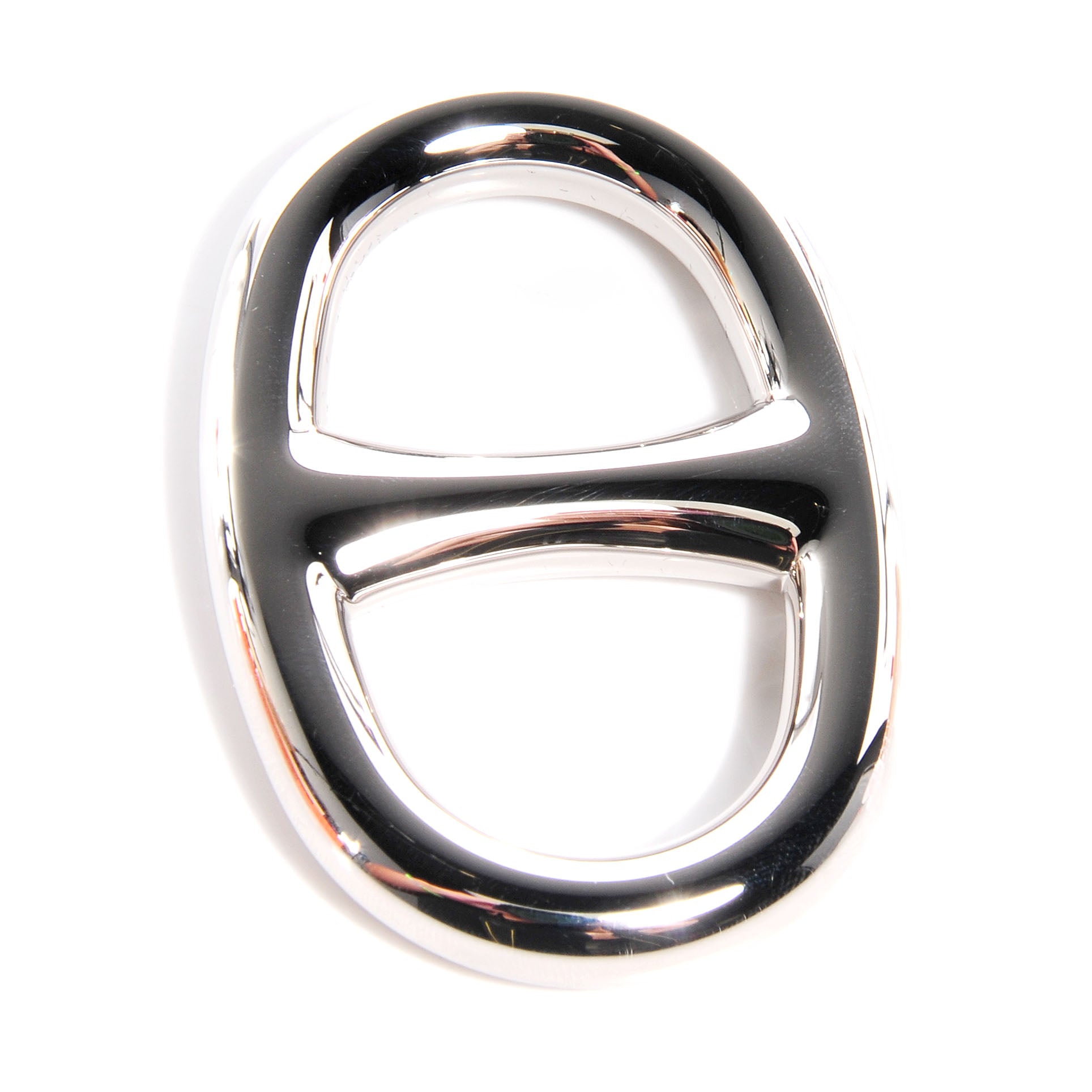 Hermes Palladium Chaine D'Ancre Scarf Ring 3 of 5