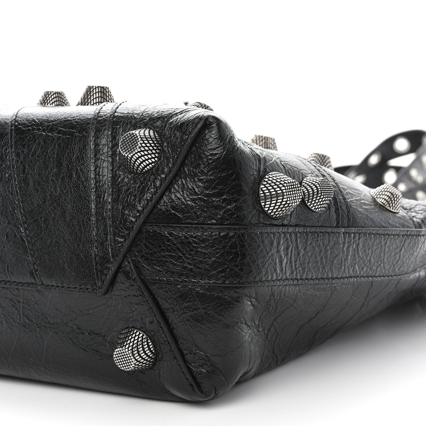 Agneau Arena Medium Le Cagole Carry All Bag Black