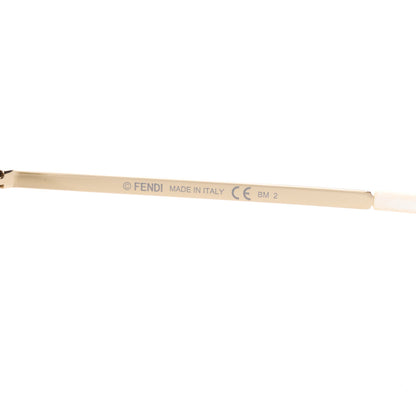 Fendi Acetate FF Fabulous Shield Sunglasses FF M0039/G/S White 6 of 8